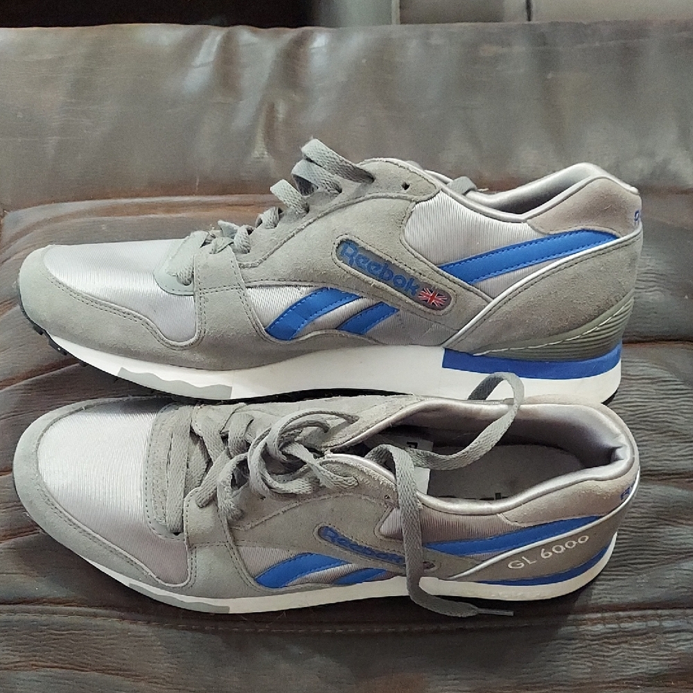 Reebok GL 6000 Men's Sneakers in Gray and Blue